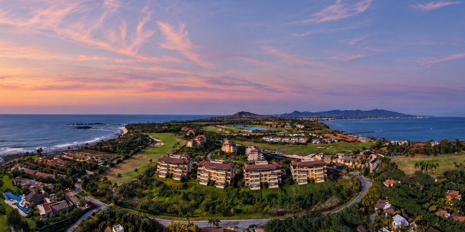 Oceanview golfside condos in TAU and Las Marietas, Punta Mita
