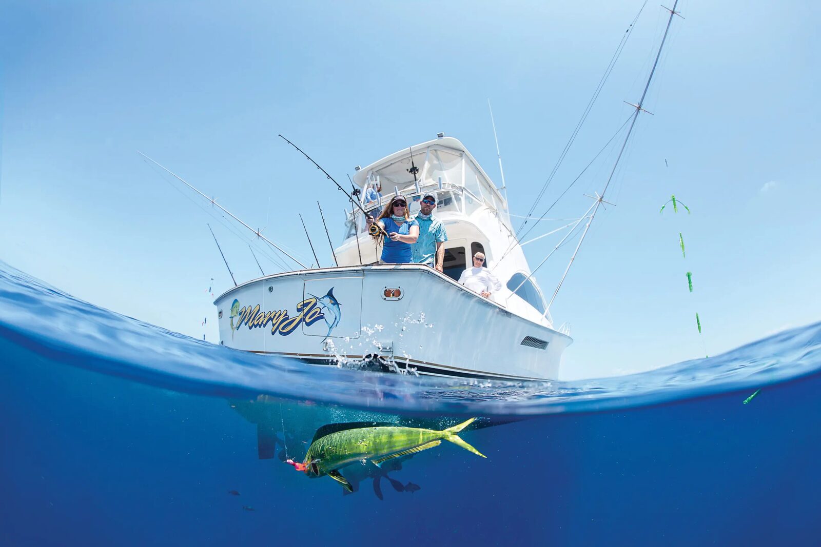 Sportfishing off Punta Mita